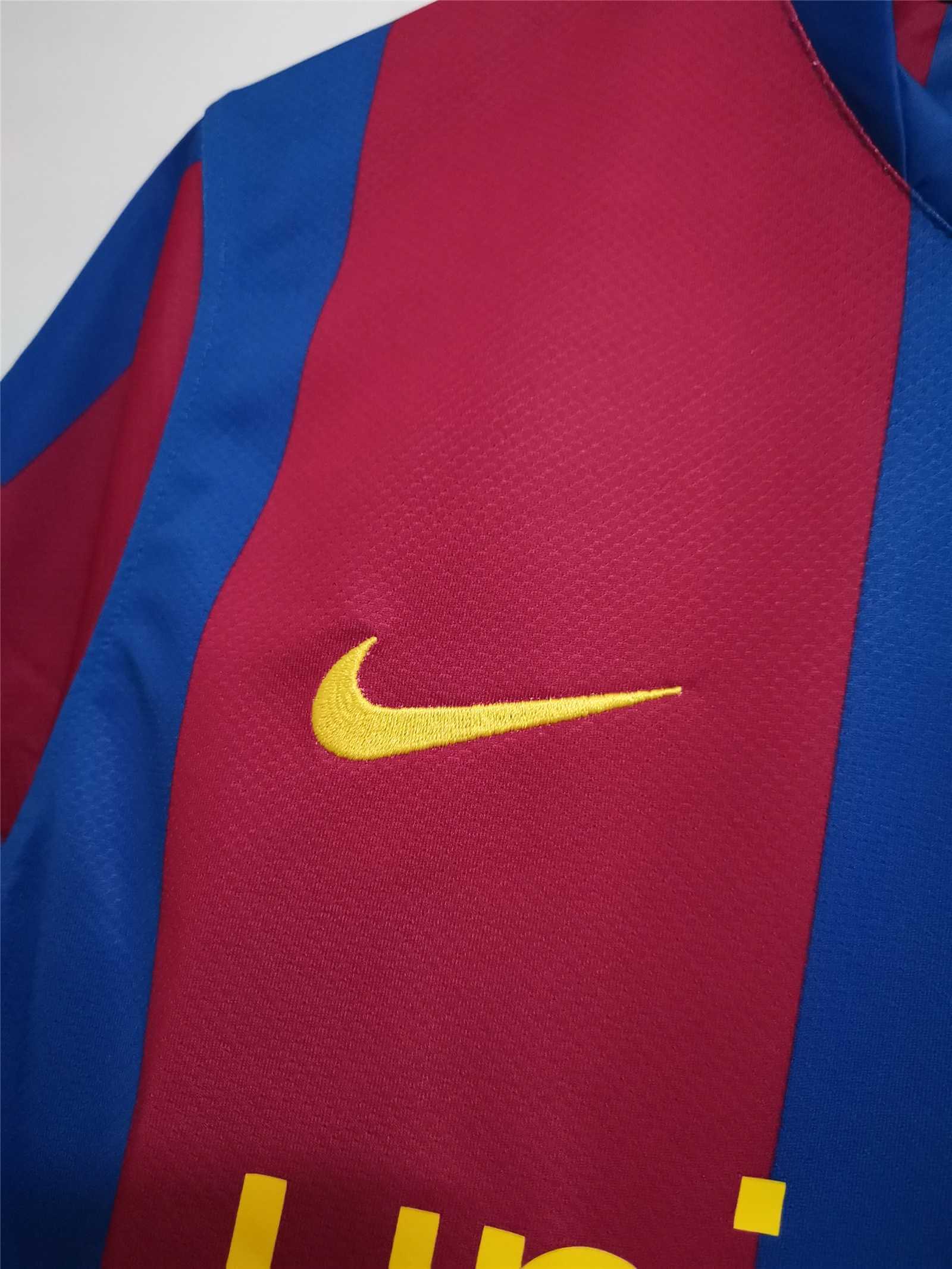 FC Barcelona 2007/2008 Home Kit – The Football Heritage