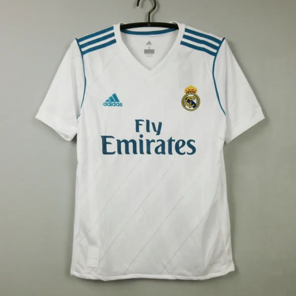 Real Madrid 2017/2018 Home Football Kit – Retro Kit