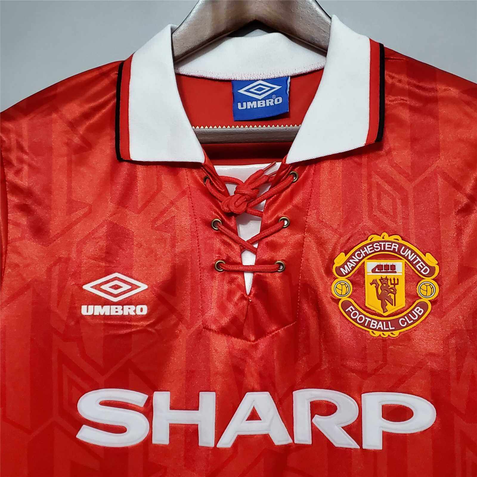 Manchester United 1992/1994 Home kit – The Football Heritage