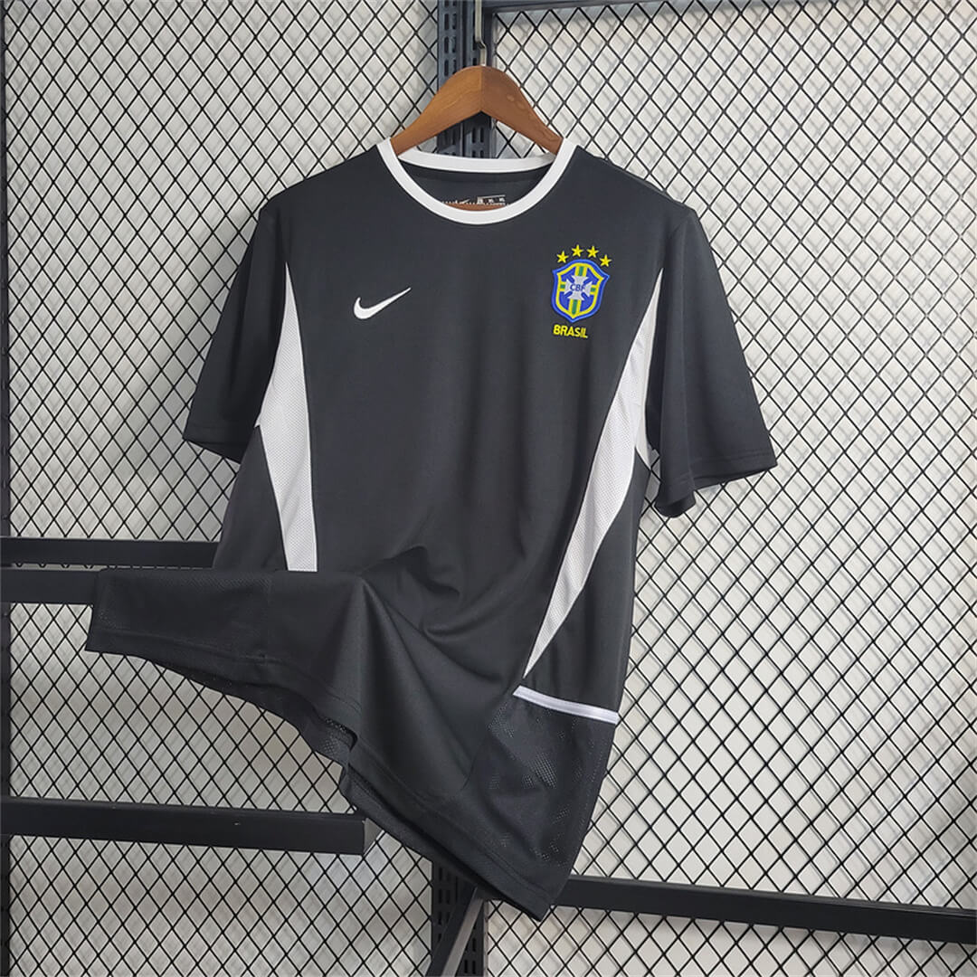 Brazil 2002 goalkeeper dark Black kit – The Football Heritage