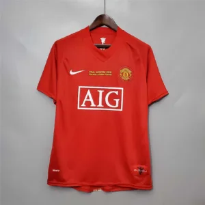 Manchester United 2007-2008 Home Kit