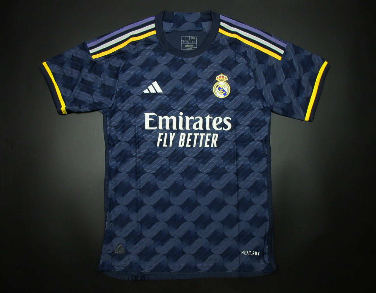 Player Version 23-24 Real Madrid Home Jersey With Full Champion