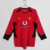 MANCHESTER UNITED 2002/2004 Home kit – Long sleeve