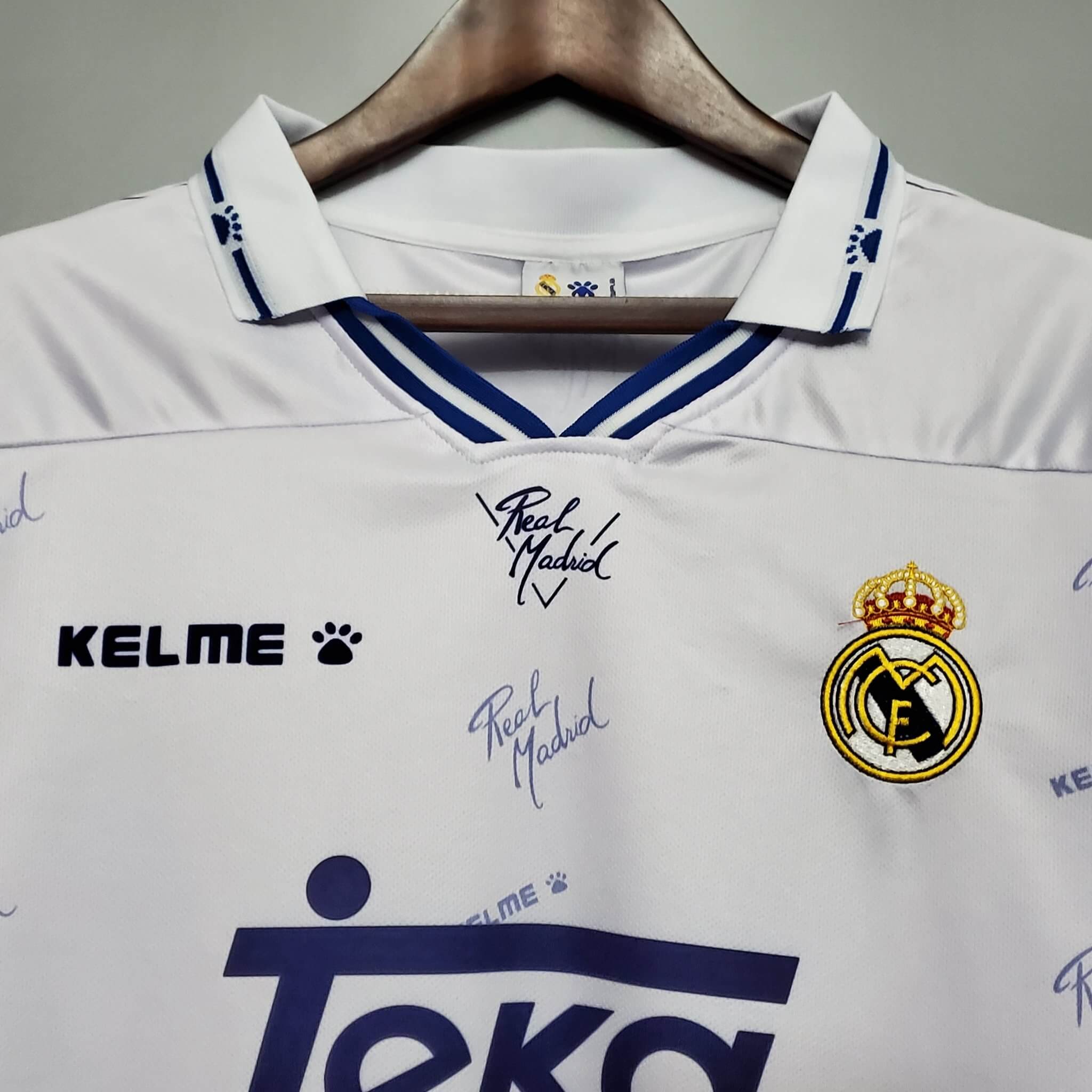Retro Real Madrid Away Jersey 1994/96 By Adidas
