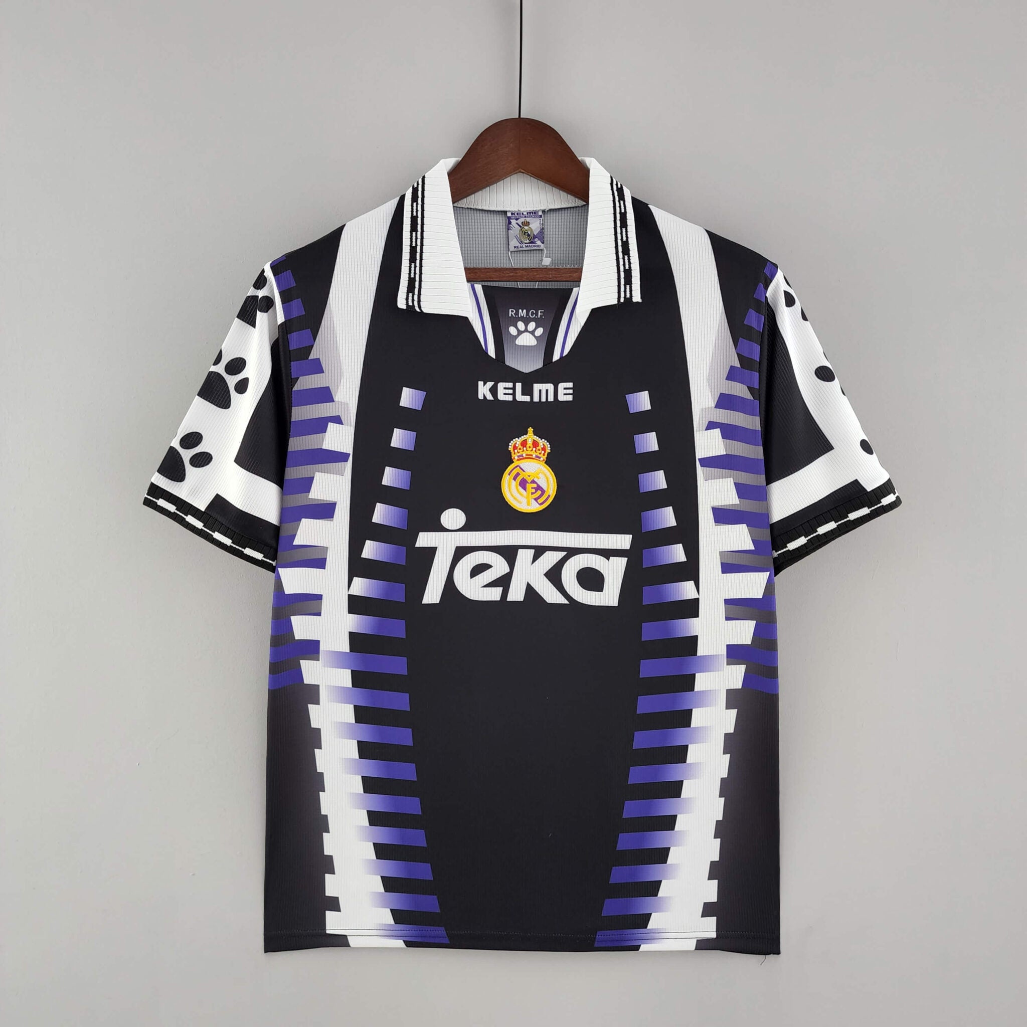 Real Madrid 1999-2000 Away Vintage Jersey [Free Shipping]