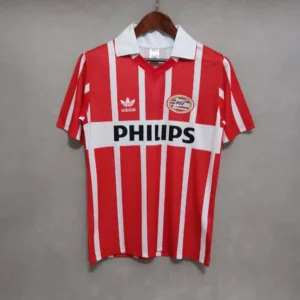 PSV Eindhoven 1990 home red kit