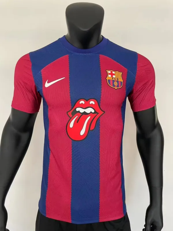 FC Barcelona Rolling Stones 23/24 Home Kit – Player version