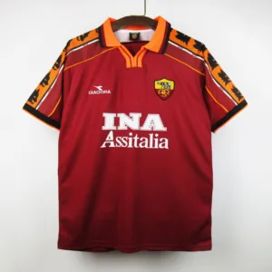 AS ROMA 1998/99 Home Kit