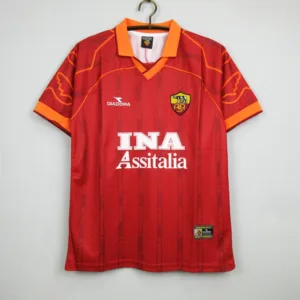 AS ROMA 1999/00 Home Kit