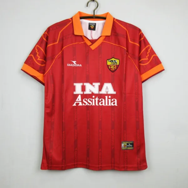 AS ROMA 1999/00 Home Kit