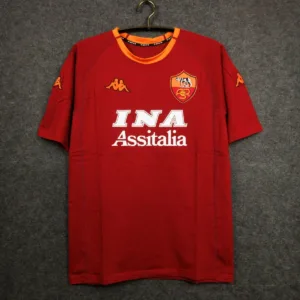 AS ROMA 2000/2001 Home Kit