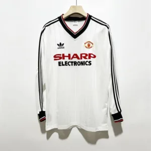 MAN United 1982/83 Away Kit – Long Sleeves