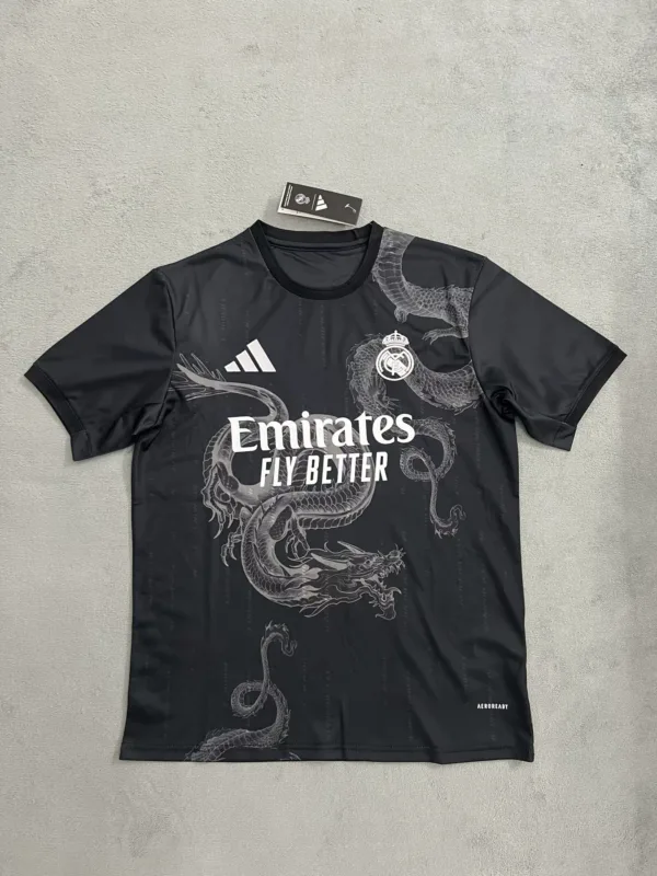 Real Madrid Black Dragon Special Edition Kit 24/25 – Fan Version