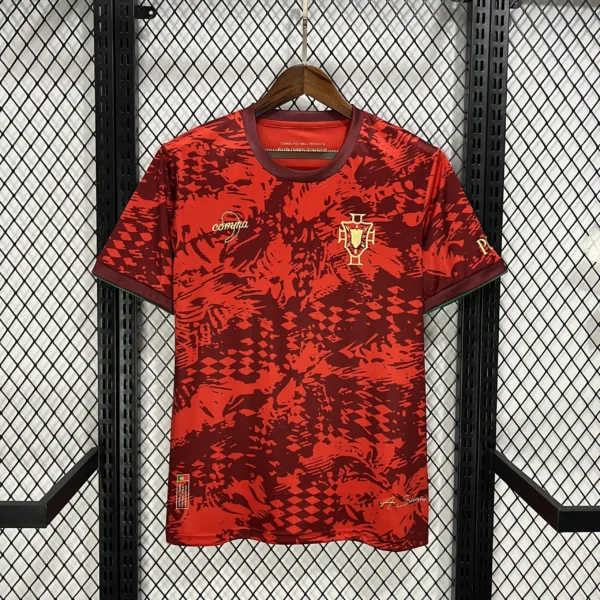 Portugal Red Jersey – Fan Version