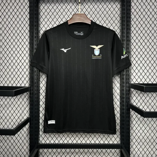 Lazio 24/25 50th Champion Special Edition Black Jersey - Fan Version