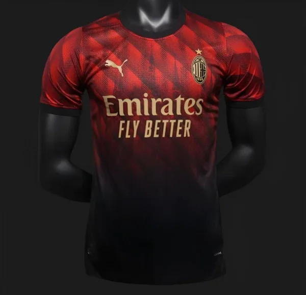 Ac Milan Pattern Church Limited Jersey – Player Version
