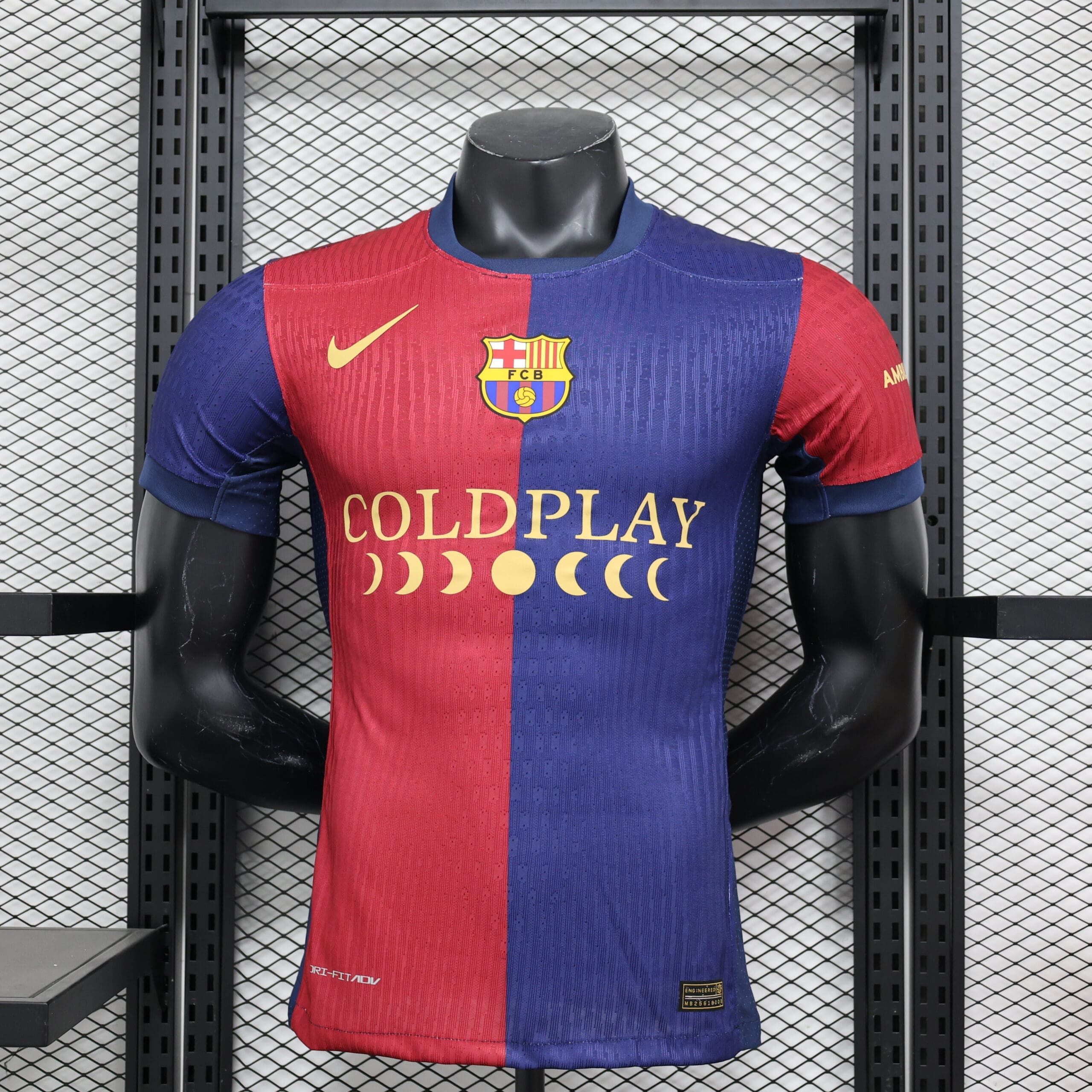 FC Barcelona 24/25 Home Jersey Coldplay Edition Player version The