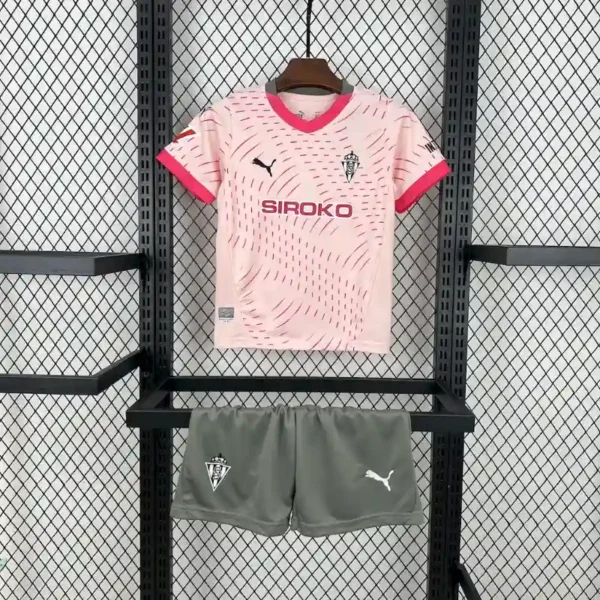 Sporting de Gijón 24/25 Away Kit - Kids