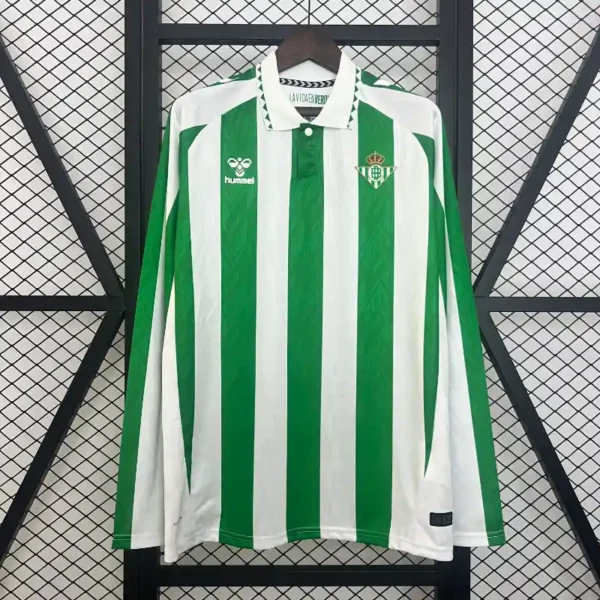 Real Betis 24/25 Home Kit -Long Sleeve – Fan Version