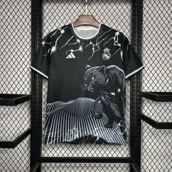 Real Madrid Black Panther Kit 24/25 – Fan Version