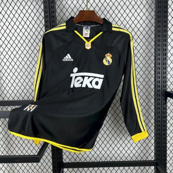 Real Madrid 1998-99 Away Kit -Long Sleeve – Fan Version