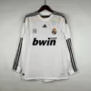 Real Madrid 2009-10 Home Kit -Long Sleeve