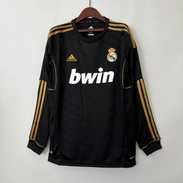 Real Madrid 2011-12 Away Kit -Long Sleeve – Fan Version
