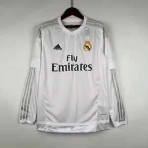 Real Madrid 2015-16 Home Kit -Long Sleeve