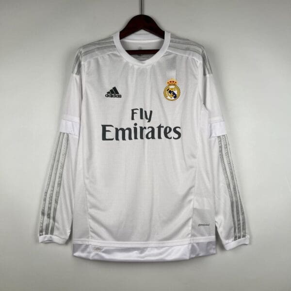 Real Madrid 2015-16 Home Kit -Long Sleeve – Fan Version