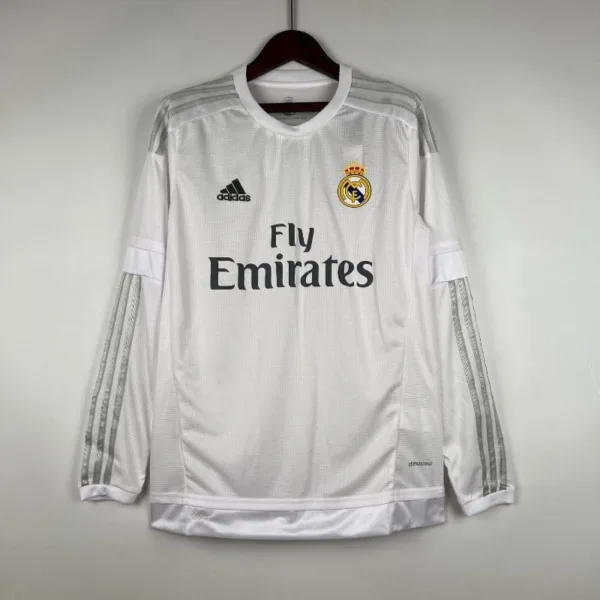 Real Madrid 2015-16 Home Kit -Long Sleeve