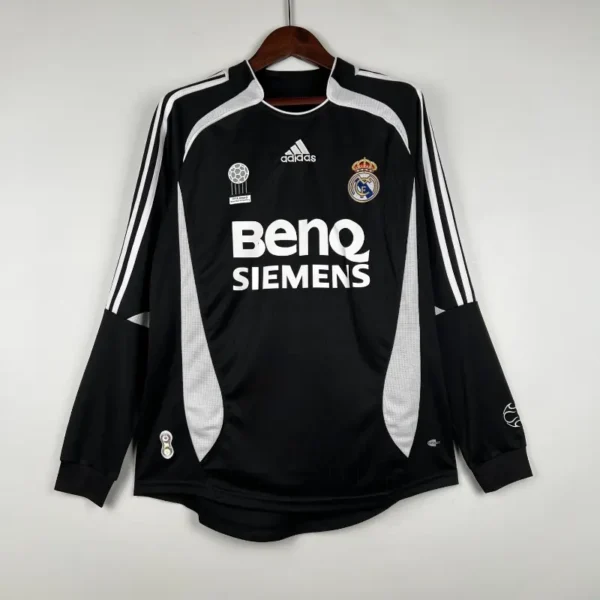 Real Madrid 2006-07 Third Kit -Long Sleeve – Fan Version