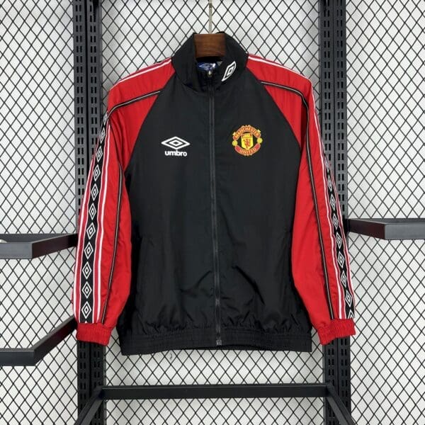 Man United 1998-99 Trak Top - Retro Tracksuit