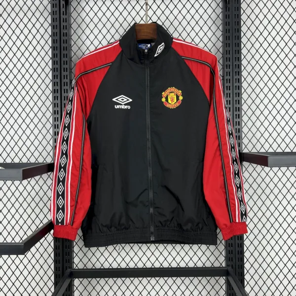 Man United 1998-99 Trak Top - Retro Tracksuit