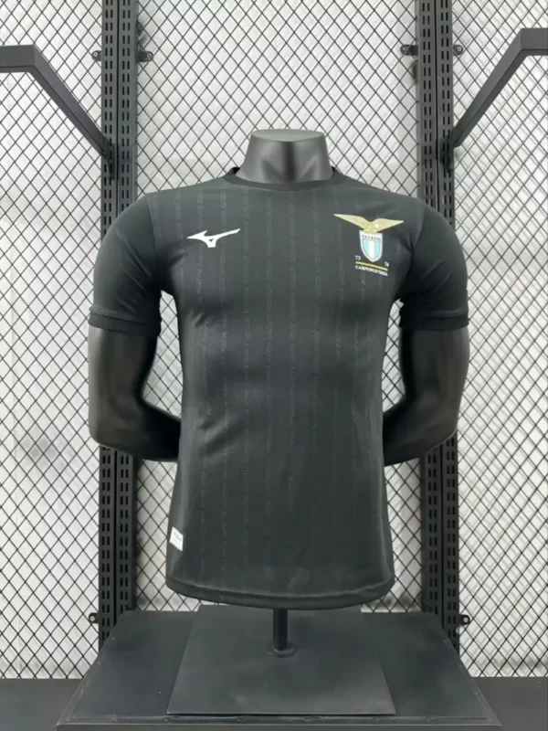 Lazio 24/25 50th Champion Special Edition Black Jersey - Player Version