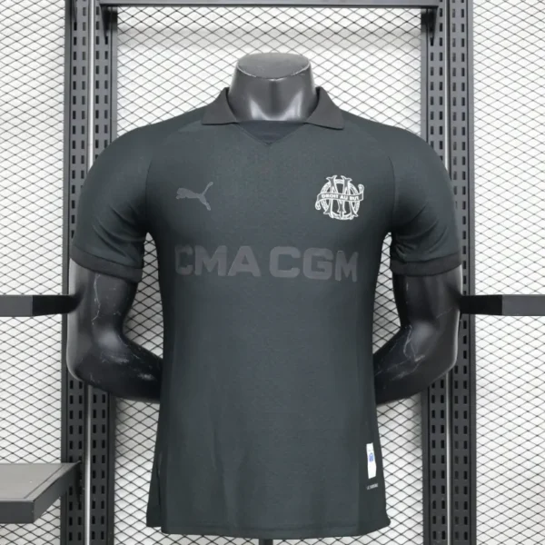 Olympique De Marseille 24/25 125th Anniversary Black Kit - Player Version