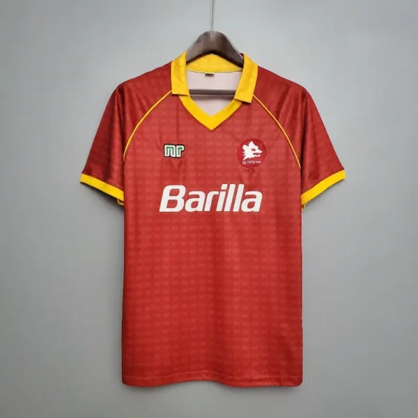AS ROMA 1990-91 Home Kit