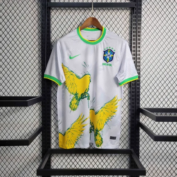Brazil Yellow Pigeon Special White kit – Fan Version