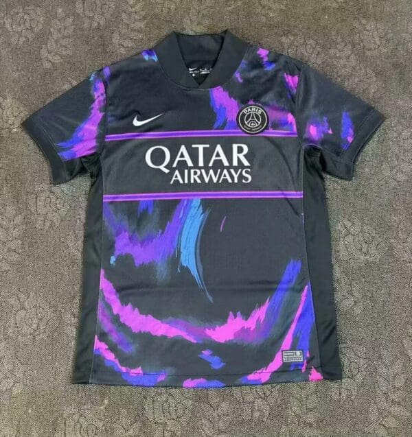 PSG 25/26 Black & Purple Kit - Fan Version