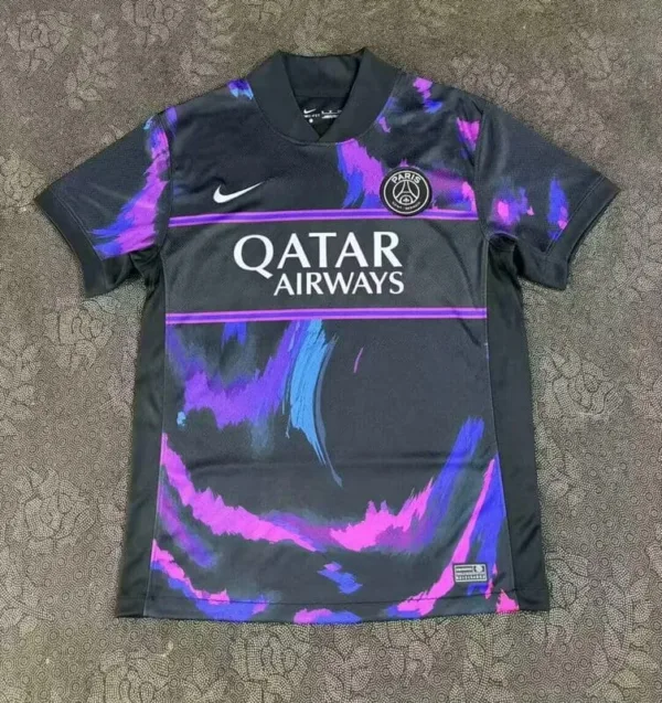PSG 25/26 Black & Purple Kit - Fan Version