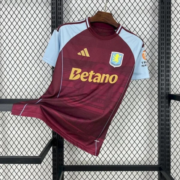 Aston Villa 25/26 Home Kit – Fan Version