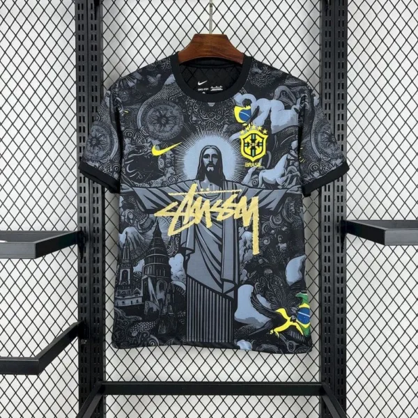 Brazil The Redeemer black kit