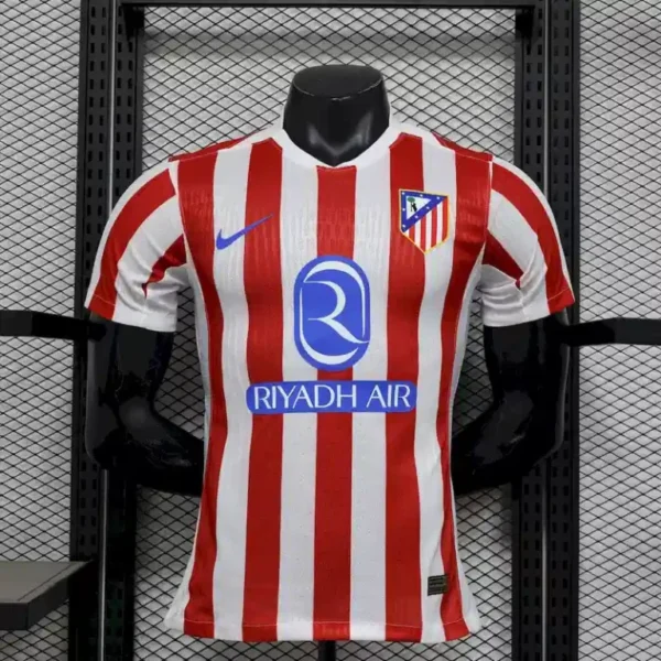 Atletico Madrid 25/26 Home Kit – Player version