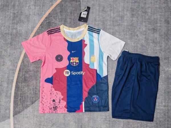 Messi La Pulga GOAT All Clubs Kit  - Kids Set