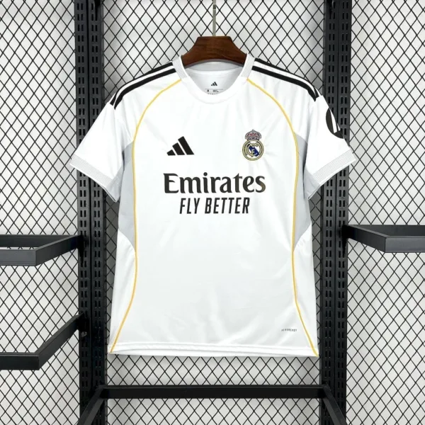 Real Madrid Home Kit 25/26 – Fan version