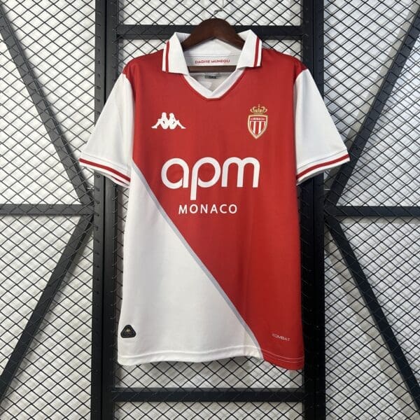 AS Monaco 25/26 Home Kit - Fan Version