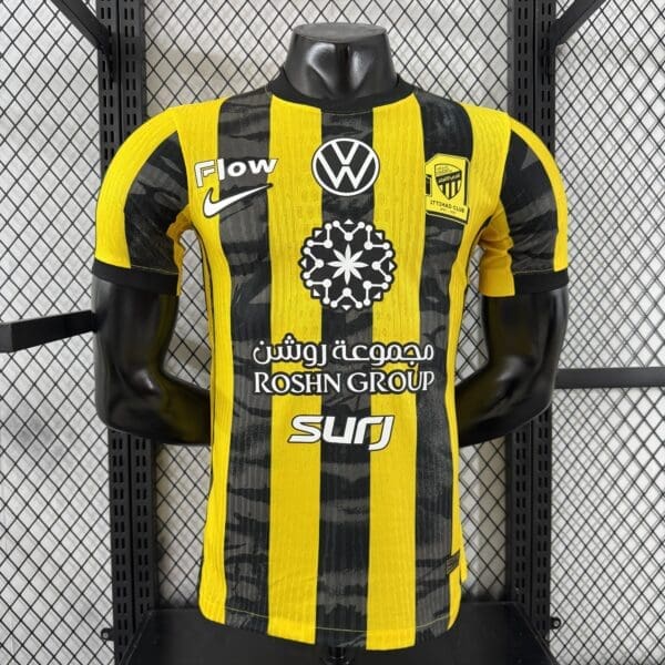 Al-ittihad club 25/26 Home Kit – Player Version