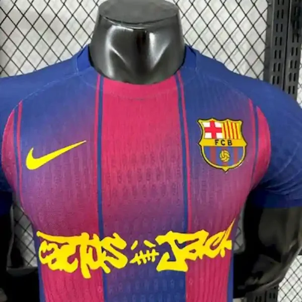 FC Barcelona 25/26 Home Travis Scott Kit – Player version