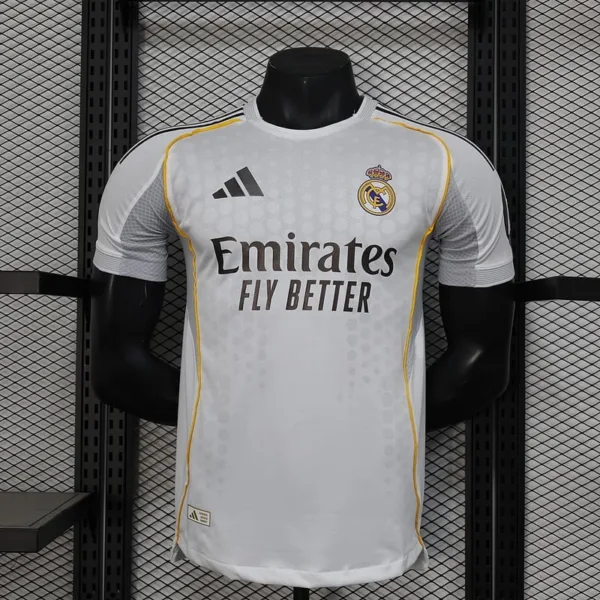 Real Madrid Home Kit 25/26 – Player version