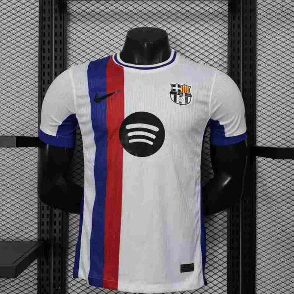 FC Barcelona 25/26 White Special Edition Kit – Player version