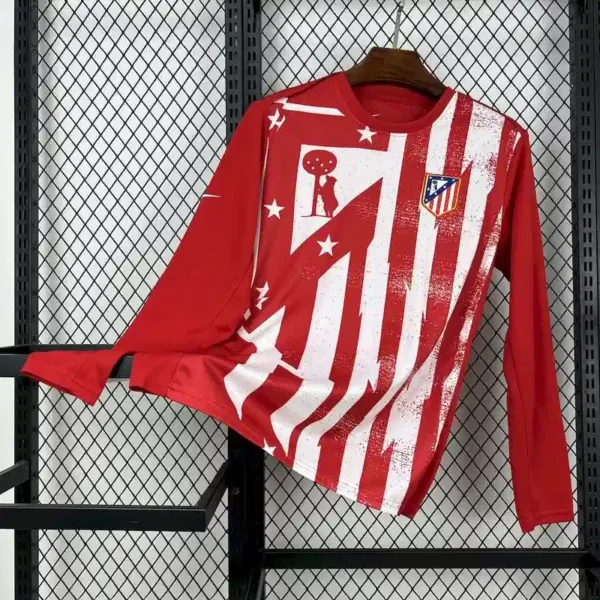 Atletico Madrid 2025/26 Special Edition Kit -Long Sleeve – Fan Version